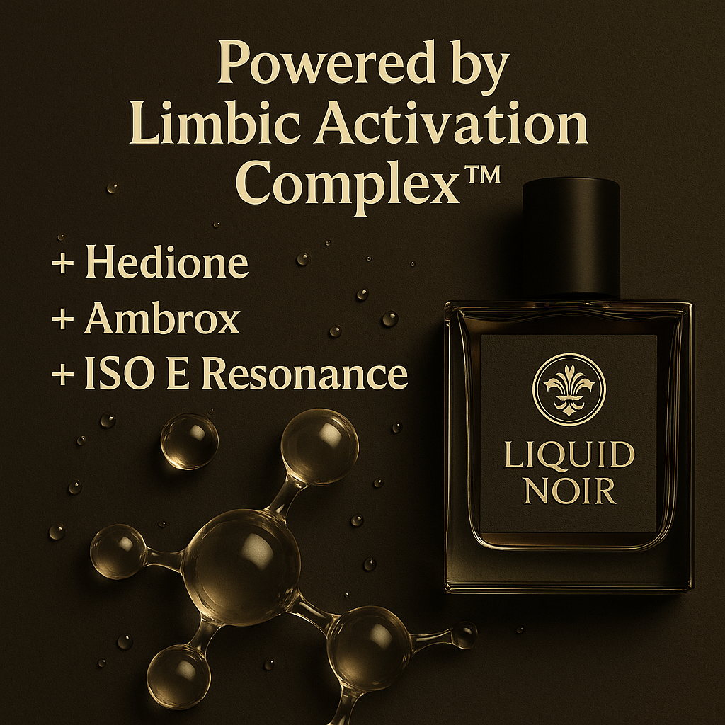 Turn Heads and Ignite Her Desire with Two Sprays of Liquid Noir Cologne